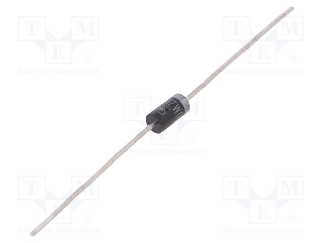 Diode: transil; 600W; 6.8V; 57A; unidirectional; ±5%; DO15