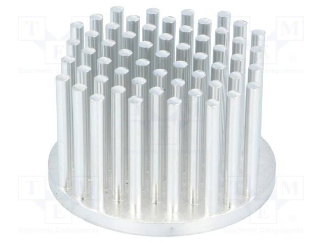 Heatsink; LED; Ø: 50mm; H: 30mm; 8.26K/W