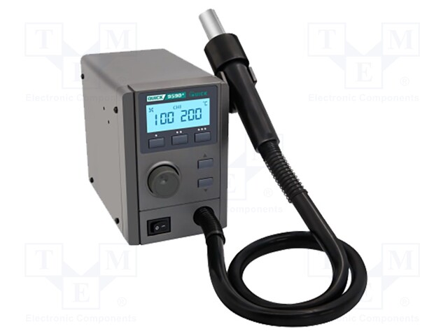 Hot air soldering station; digital; 580W; 100÷500°C