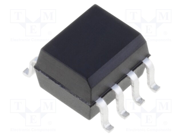 Optocoupler; SMD; Channels: 2; Out: gate; 3.75kV; 10Mbps; SO8; 5kV/μs