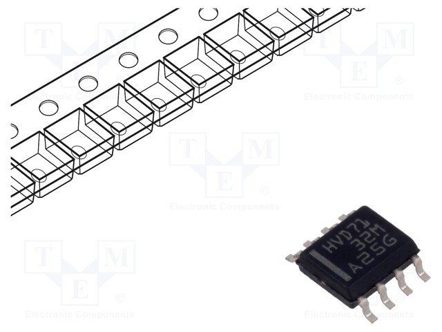 IC: interface; transceiver; full duplex,RS485; 400kbps; SOIC8