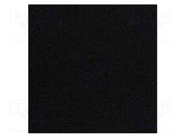Upholstery cloth; Dim: 1500x700mm; black; D: 3mm
