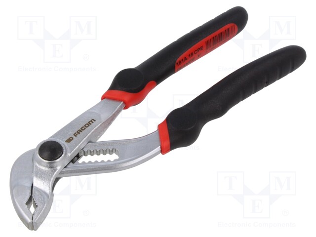 Pliers; Pliers len: 180mm; Grip capac: max.36mm; with button