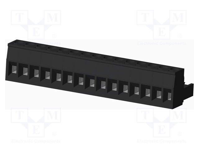 Connector: pluggable terminal block; plug; female; straight; 5mm