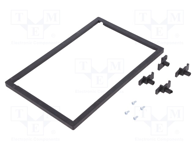 Frontal bezel; Application: LCD-OLINUXINO-7TS; plastic