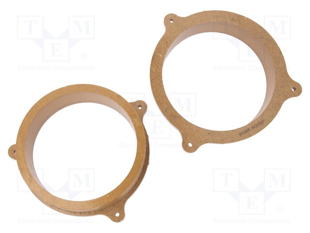 Spacer ring; MDF; 165mm; Mercedes; impregnated,varnished