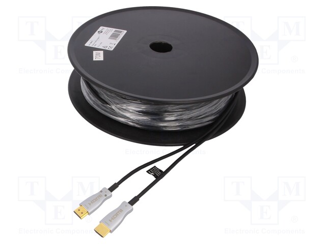 Cable; HDCP 2.2,HDMI 2.0,optical; HDMI plug,both sides; 70m