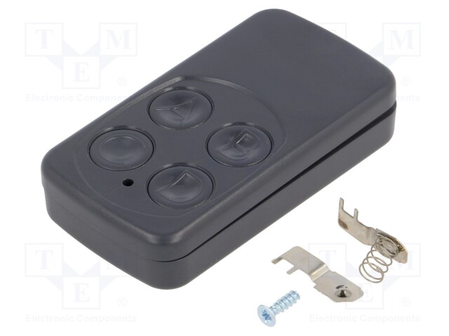 Enclosure: for remote controller; X: 35mm; Y: 65.5mm; Z: 13mm