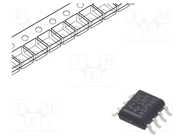 IC: operational amplifier; 220kHz; Ch: 2; SO8; ±1.35÷3VDC,2.7÷6VDC