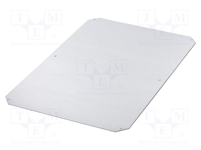 Mounting plate; steel