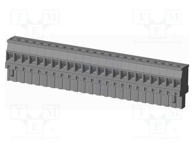 Connector: pluggable terminal block; plug; female; angled 90°