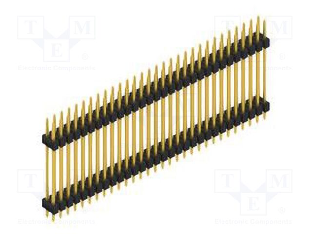 Connector: pin strips; pin header; male; PIN: 60; 2.54mm; THT; 2x30