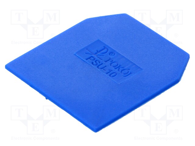 End/partition plate; Application: ZUG-G10,ZUG-G2.5,ZUG-G4; blue
