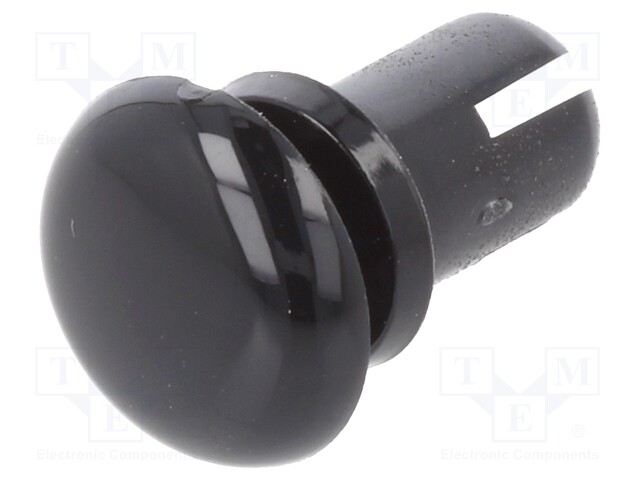 Rivet; polyamide; L.rivet: 7.5mm; Panel cutout diam: 5.1mm; UL94HB