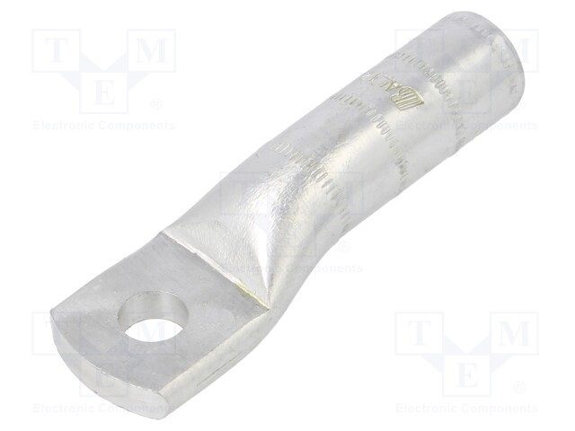 Tip: ring tube; M12; 120mm2; crimped; for cable; aluminum; 13mm