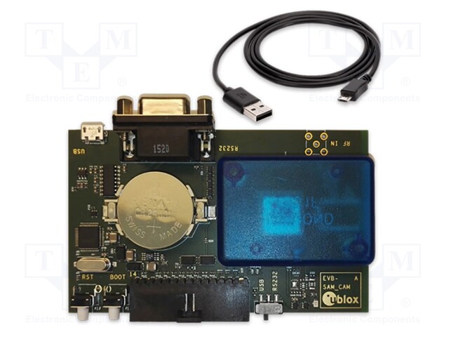 Dev.kit: evaluation; I2C,SPI,UART,USB 2.0; Application: EVA-M8Q