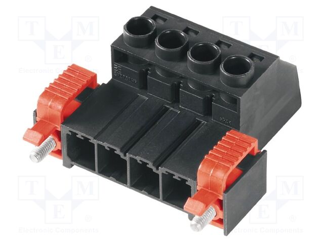 Pluggable terminal block