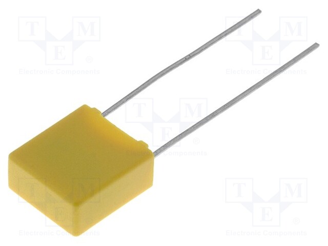 Capacitor: polyester; 15nF; 630VDC; ±10%; 11x5x10mm; Mounting: THT