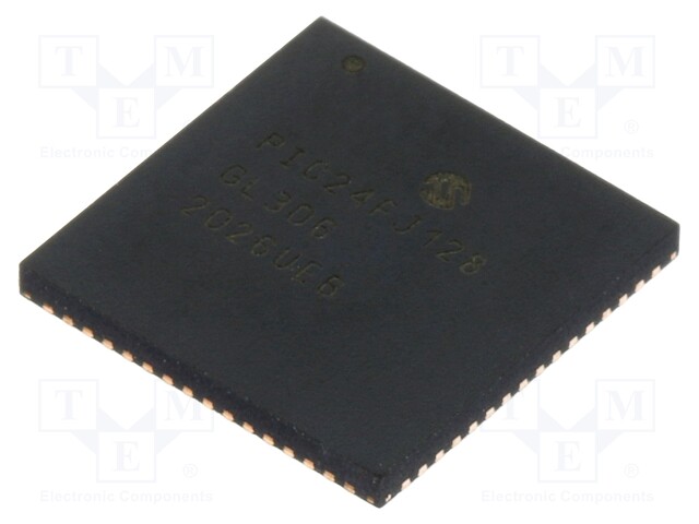 PIC microcontroller; Memory: 128kB; SRAM: 8B; SMD; QFN64