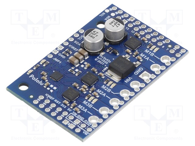 DC-motor driver; 400Hz; I2C; 2A; Uin mot: 4.5÷48V; Uin log: 3÷5.5V