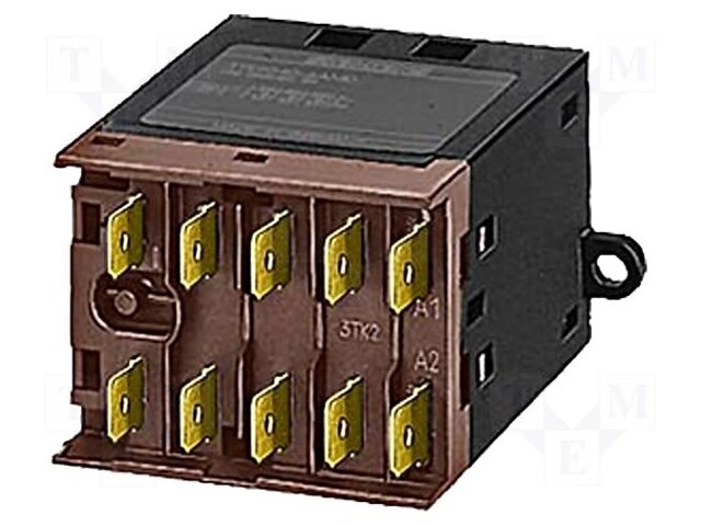 Contactor: 3-pole; NO x3; Auxiliary contacts: NC; 230VAC; 9A