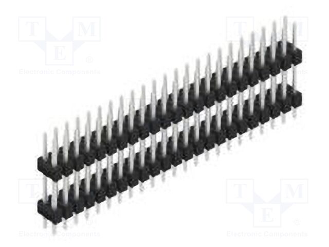 Connector: pin strips; pin header; male; PIN: 46; 2.54mm; THT; 2x23