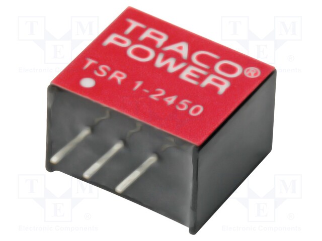Converter: DC/DC; Uin: 18÷36V; 15VDC; Iout: 1A; SIP3; 1.9g; 500kHz