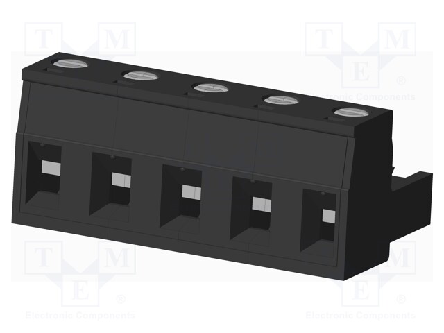 Connector: pluggable terminal block; plug; female; straight; 300V