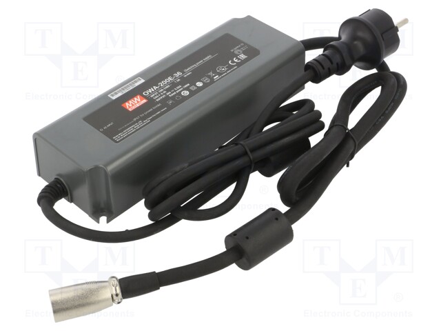 Power supply: switched-mode; LED; 200W; 36VDC; 5.55A; OUT: 1; 94%