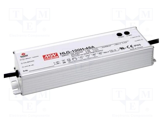 Power supply: switched-mode; LED; 96W; 48VDC; 43÷53VDC; 1.25÷2A