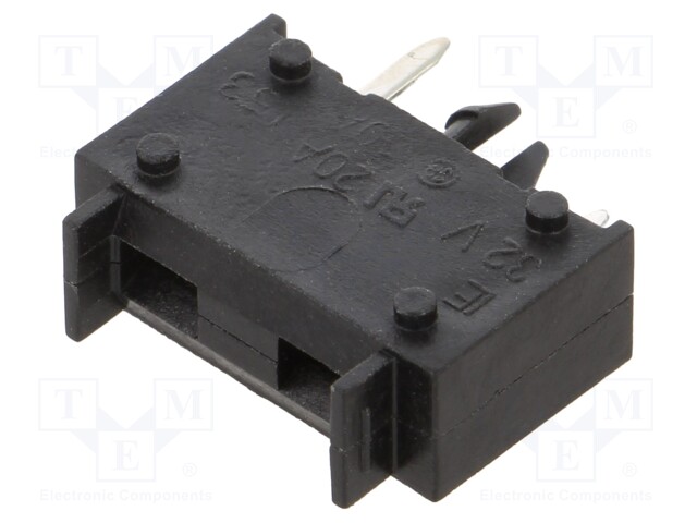 Fuse holder; 10.9mm; 20A; PCB; UL94V-0; 32V