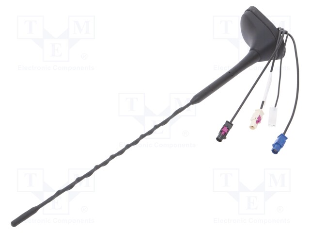 Antenna; car top; 0.4m; AM,DAB,FM,GPS; 0.2m; 12VDC