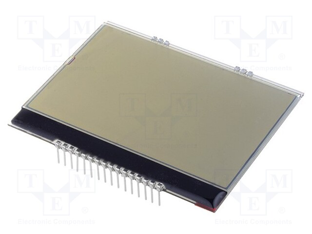 Display: LCD; graphical; 160x104; FSTN Positive; white; 78x60.96mm