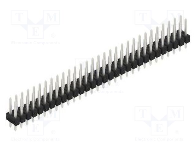 Connector: pin strips; pin header; male; PIN: 60; 2.54mm; THT; 2x30