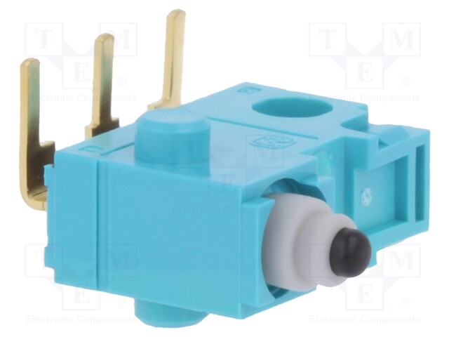 Microswitch SNAP ACTION; without lever; SPDT; 0.1A/30VDC; Pos: 2