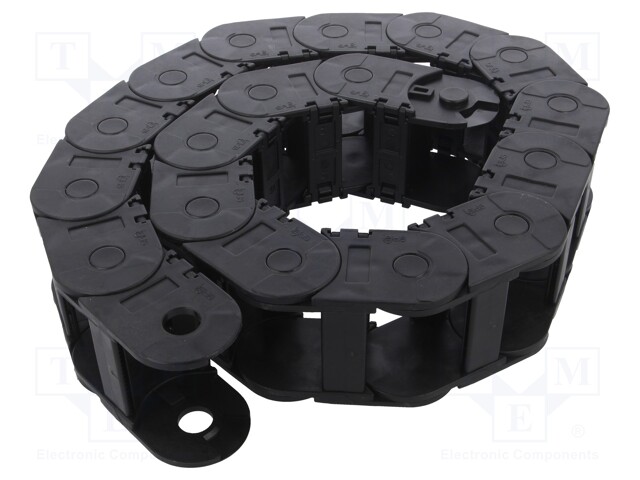 Cable chain; Series: 2600; Bend.rad: 250mm; L: 1008mm