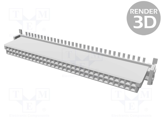 Connector: PCB to PCB; female; PIN: 62; 1.27mm; Series: har-flex
