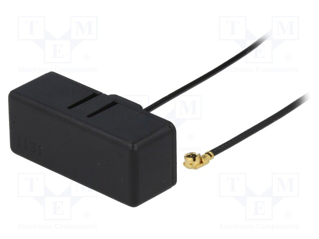 Antenna; WLAN; U.FL; Len: 595mm; Body dim: 29x12x10mm