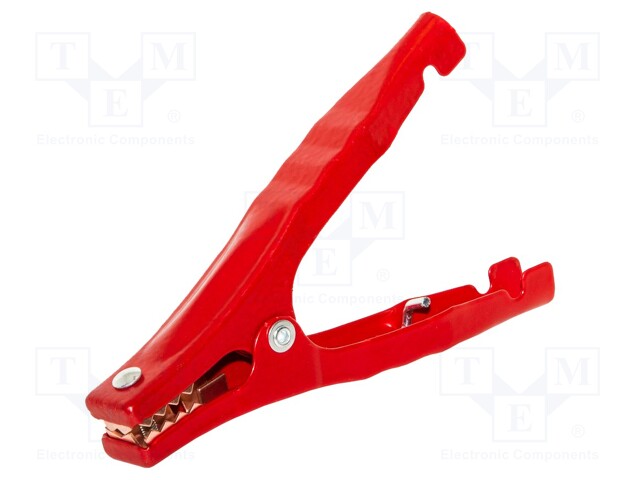 Crocodile clip; 200A; Grip capac: max.38mm; Overall len: 172mm