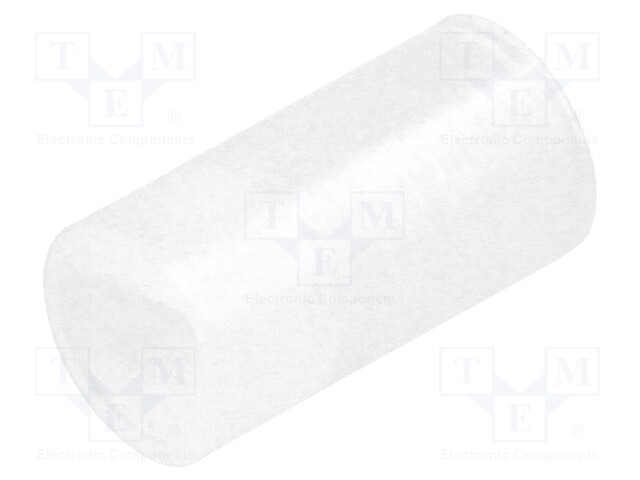 Spacer sleeve; LED; Øout: 4mm; ØLED: 3mm; L: 7.5mm; natural; UL94V-2