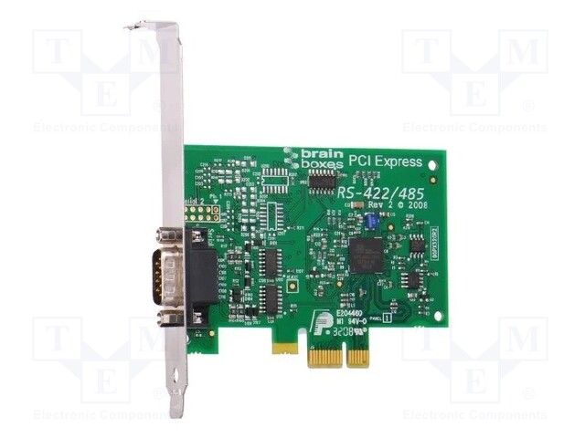 Industrial module: PCI Express communication card; UART; 250mA