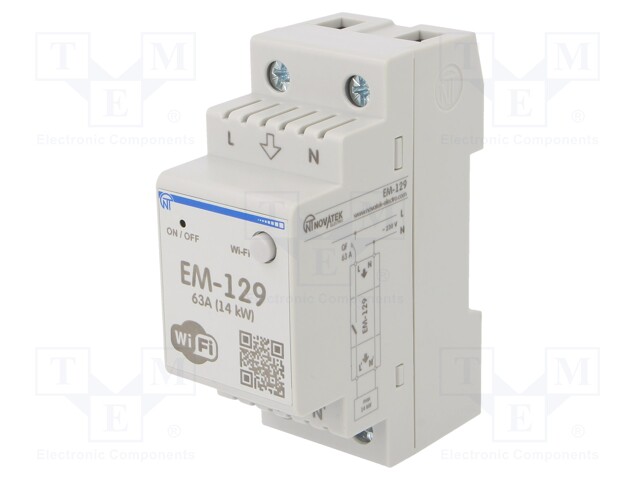 Controller; IP20; 220÷240VAC; DIN; -30÷50°C; P: 2.5W; Pswitch: 14kW