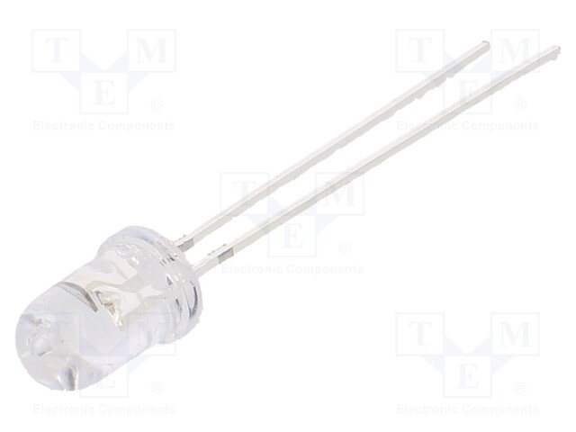 CRLED; 5mm; blue; 8400mcd; 15°; Front: convex; Pitch: 2.54mm