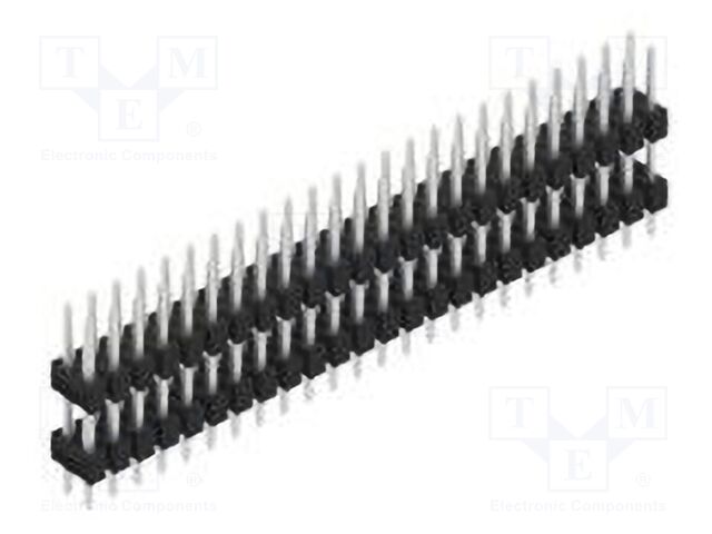 Connector: pin strips; pin header; male; PIN: 48; 2.54mm; THT; 2x24