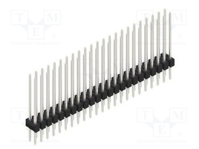 Connector: pin strips; pin header; male; PIN: 46; 2.54mm; THT; 2x23