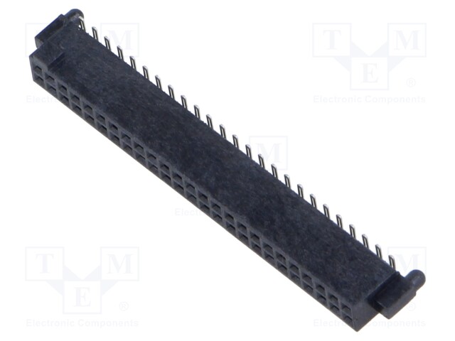 Connector: PCB to PCB; female; PIN: 50; 1.27mm; SFC; gold-plated