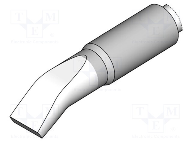 Tip; bent chisel; 1.5x4.8mm; longlife