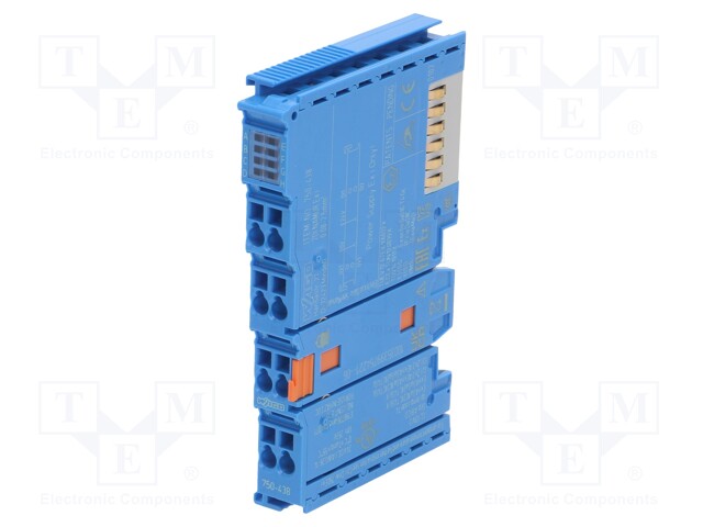 Module: digital input; IN: 2; 12x100x67.8mm; IN 1: NAMUR; IP20; DIN