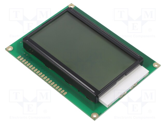 Display: LCD; graphical; 128x64; FSTN Positive; 93x70x14mm; LED