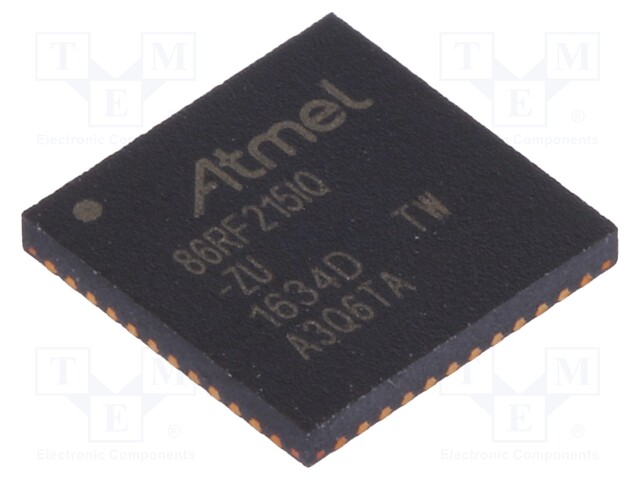 Integrated circuit: RF transceiver; 13-bit I/Q,LVDS 13-bit I/Q